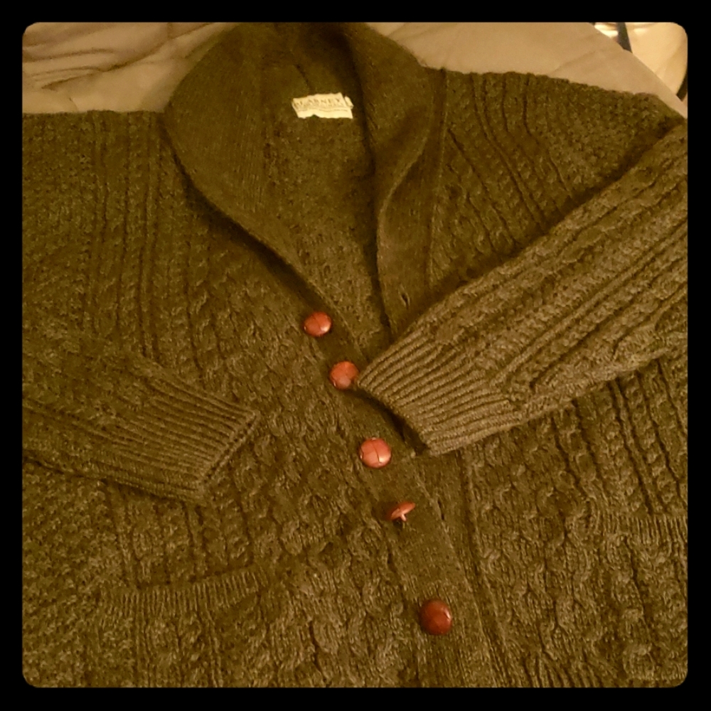 Blarney Woolen Mill Aran Originals cardigan